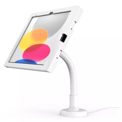 Compulocks iPad 10.9 10th Gen Swell Enclosure Flex Arm Mount White