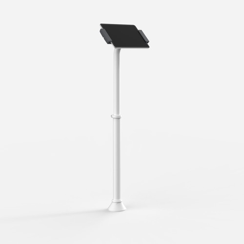 Bouncepad Clip Elevate Slim | Compatible with All USB-C Tablets | White