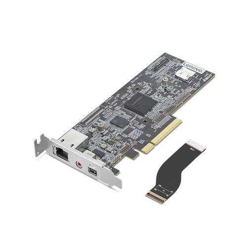 Lenovo 4XH1Q40654 interface cards/adapter Internal Mini DisplayPort, RJ-45