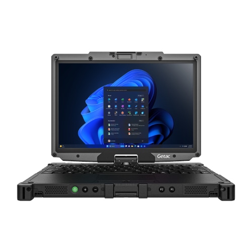 Getac V120 Intel Core Ultra 5 225H Laptop 31 cm (12.2) Touchscreen WUXGA 16 GB DDR5-SDRAM 512 GB SSD Wi-Fi 7 (802.11be) Windows 11 Pro German Black