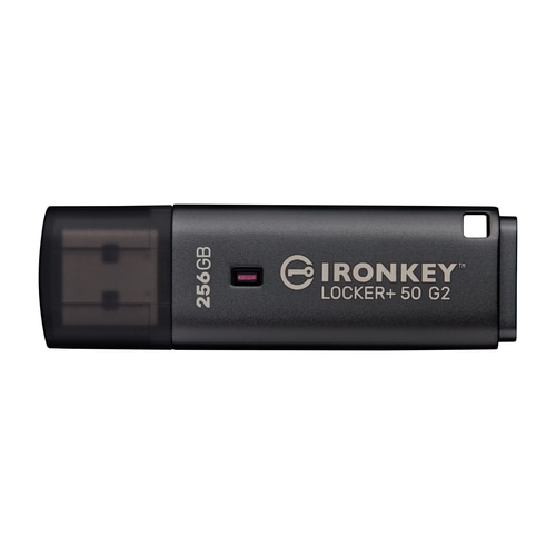 Kingston Technology IronKey 256GB Locker Plus 50 G2, FIPS 197, AES-256