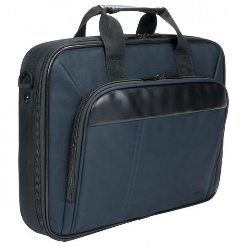 Mobilis 005030 notebook case 35.6 cm (14) Briefcase Black, Navy