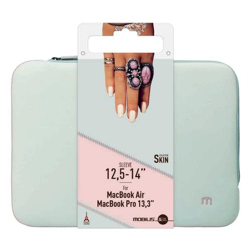 Mobilis 049005 notebook case 35.6 cm (14) Sleeve case Grey, Pink