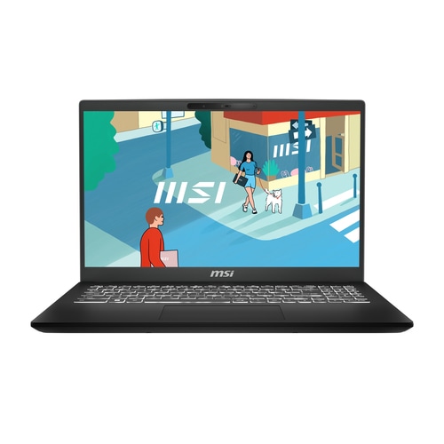 MSI Modern 15 H C13M-275UK Intel Core i5 i5-13420H Laptop 39.6 cm (15.6) Full HD 16 GB DDR4-SDRAM 512 GB SSD Wi-Fi 6E (802.11ax) Windows 11 Home Black