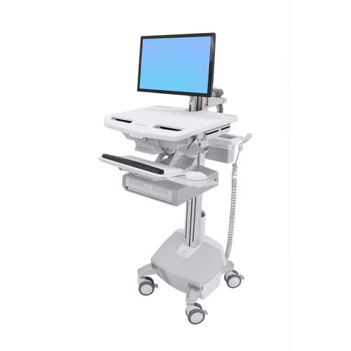 Ergotron StyleView White Flat panel Multimedia cart