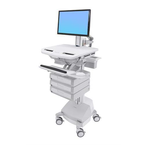 Ergotron StyleView White Flat panel Multimedia cart