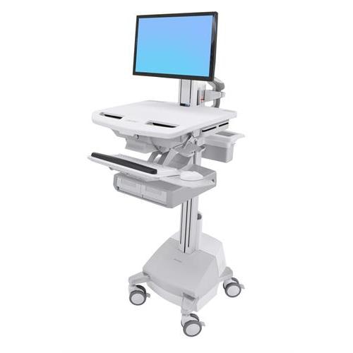 Ergotron StyleView White Flat panel Multimedia cart