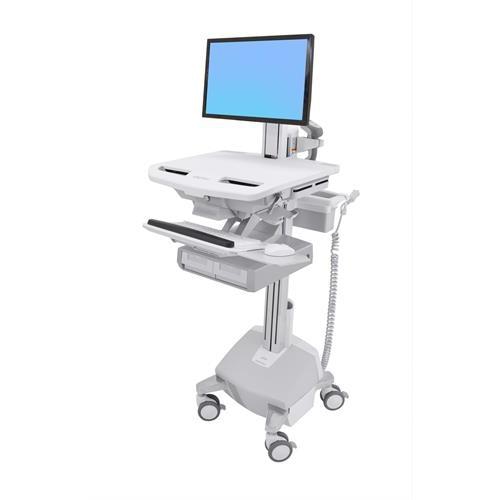 Ergotron StyleView White Flat panel Multimedia cart