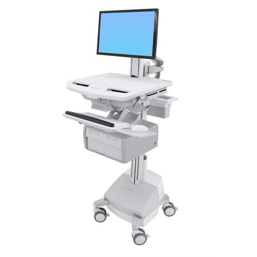 Ergotron StyleView White Flat panel Multimedia cart