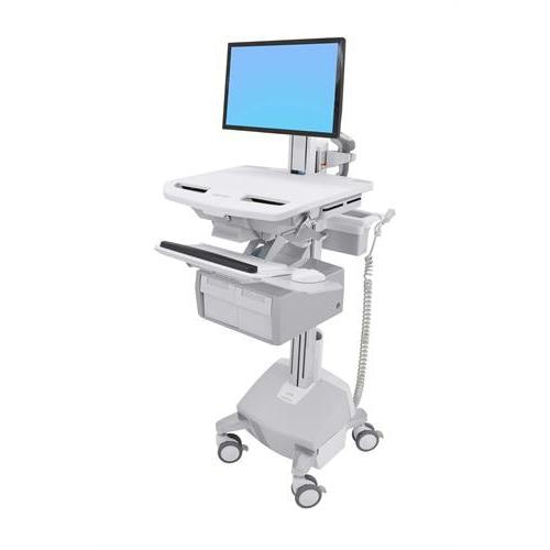Ergotron StyleView White Flat panel Multimedia cart