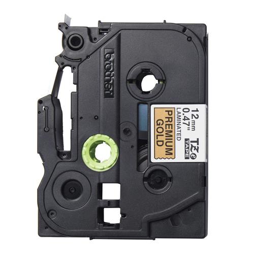 Brother TZe-PR831 label-making tape Black on gold