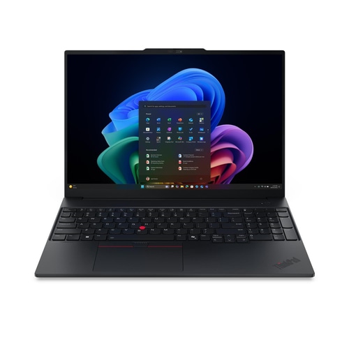 Lenovo ThinkPad E16 Gen 4 (Intel) Copilot+ PC Intel Core Ultra 5 325 Laptop 40.6 cm (16) WUXGA 16 GB DDR5-SDRAM 512 GB SSD Wi-Fi 7 (802.11be) Windows 11 Pro Black English