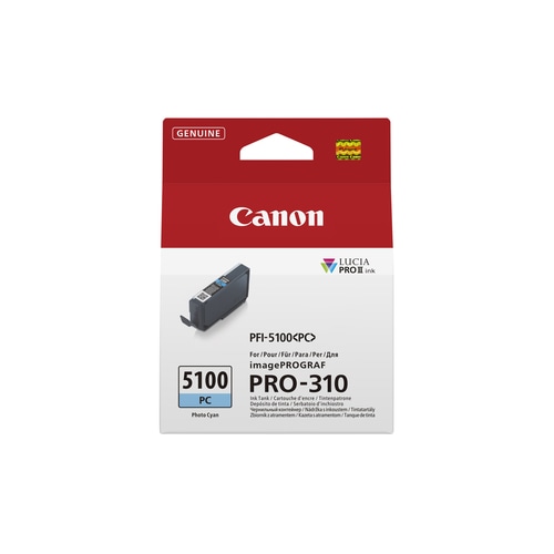 Canon PFI-5100 PC ink cartridge 1 pc(s) Original Photo cyan