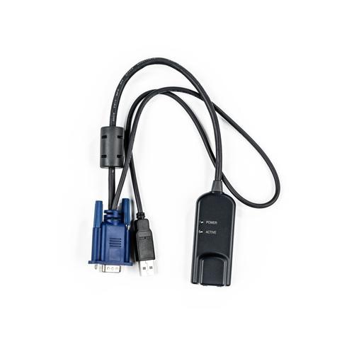 Vertiv Avocent MPUIQ-VMCHS cable interface/gender adapter VGA (D-Sub) USB 2.0 Black, Blue