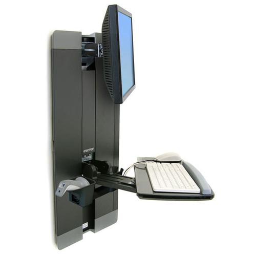 Ergotron StyleView Vertical Lift, Patient Room 61 cm (24) Black