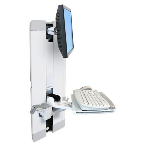 Ergotron StyleView Vertical Lift, Patient Room 61 cm (24) White Wall