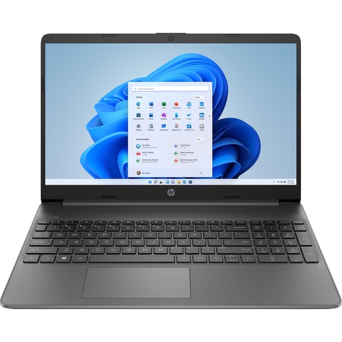 HP 15s-fq0006na Laptop 39.6 cm (15.6) Full HD Intel Pentium Silver N5030 4 GB DDR4-SDRAM 128 GB SSD Wi-Fi 5 (802.11ac) Windows 11 Home in S mode Grey