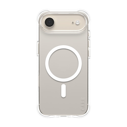 PanzerGlass CARE by  Fashionable Case Samba Transparent w. White MagSafe iPhone Air