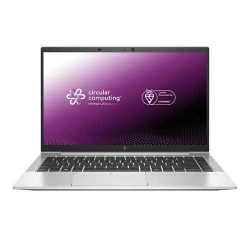 Circular Computing HP EliteBook 840 G7 Intel Core i5 i5-10210U Laptop 35.6 cm (14) Full HD 16 GB DDR4-SDRAM 256 GB SSD Wi-Fi 6 (802.11ax) Windows 11 Pro UK English Silver