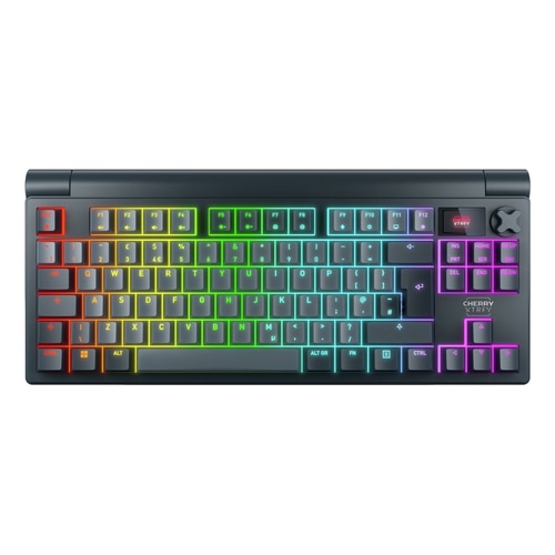 CHERRY XTRFY MX 8.3 TKL Wireless keyboard Gaming USB + RF Wireless + Bluetooth QWERTY UK English Grey