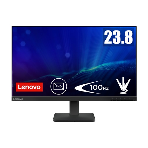 Lenovo 68C2KAC1UK computer monitor 60.5 cm (23.8) 1920 x 1080 pixels Full HD LCD Black