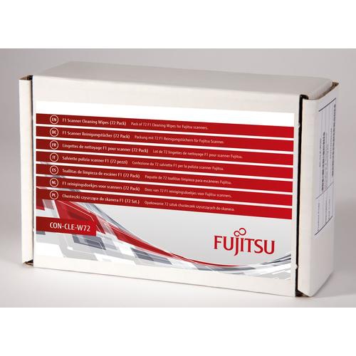 Fujitsu F1 Scanner Cleaning Wipes (72 Pack)