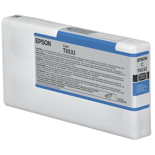 Epson T6532 Cyan Ink Cartridge (200ml)