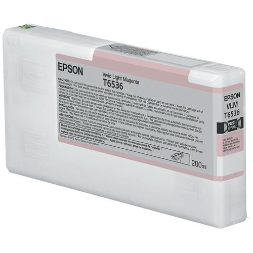 Epson T6536 Vivid Light Magenta Ink Cartridge (200ml)