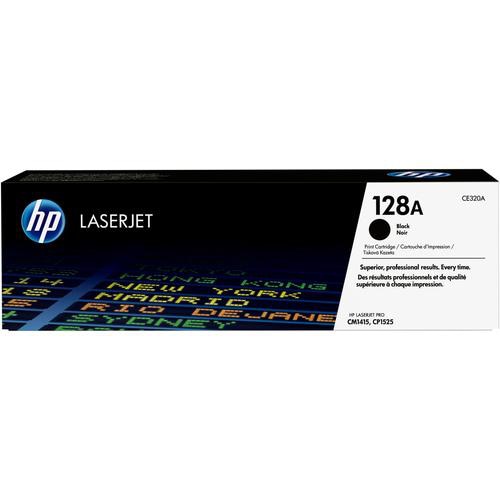 HP 128A Black Original LaserJet Toner Cartridge
