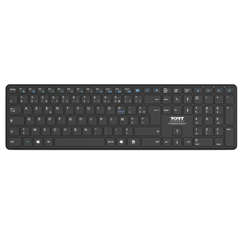 Port Designs 900903-R-UK keyboard Home Bluetooth QWERTY UK English Black