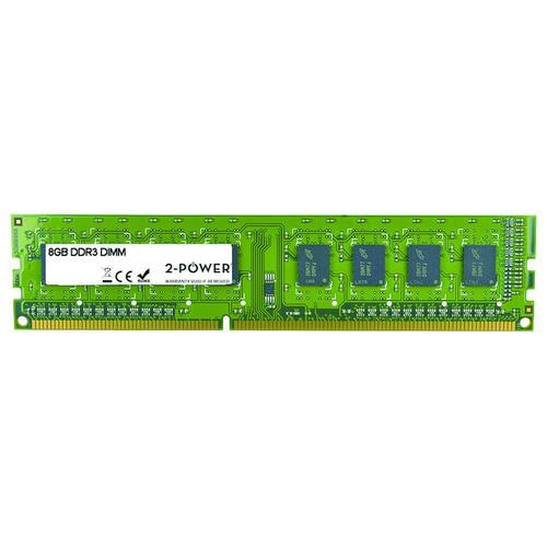 2-Power 8GB MultiSpeed 1066/1333/1600 MHz DIMM Memory - replaces 0A65730