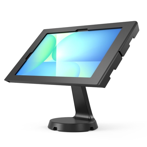 Compulocks Galaxy Tab S10 FE+ 13.1, Apex Enclosure Mast Counter Stand - Black