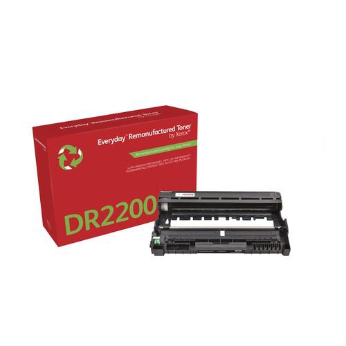 Everyday Remanufactured Drum replaces Brother DR2200, Standard Capacity