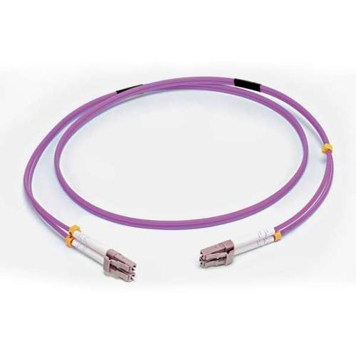 C2G 3M LC/LC OM4 LSZH FIBRE PATCH - VIOLET fibre optic cable