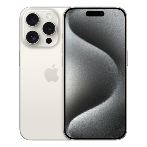 Apple iPhone 15 Pro 15.5 cm (6.1) Dual SIM iOS 17 5G USB Type-C 128 GB Titanium, White