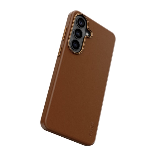 PanzerGlass CARE by  Solo Case Brown w. Qi Samsung Galaxy S26+