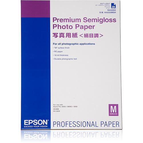 Epson Premium Semigloss Photo Paper, DIN A2, 250g/m, 25 Sheets