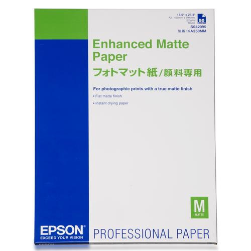 Epson Enhanced Matte Paper, DIN A2, 192g/m, 50 Sheets