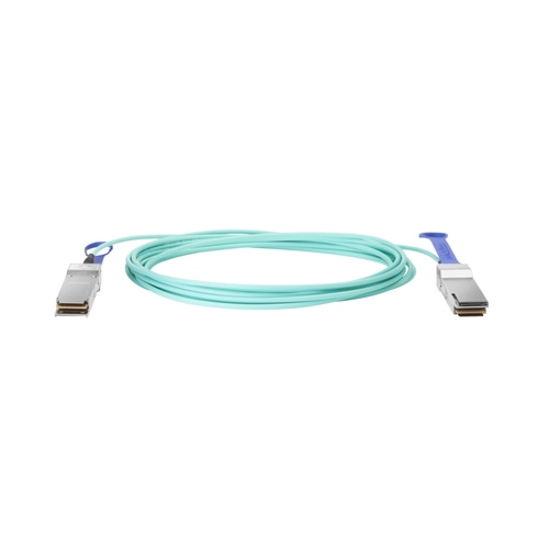 HPE Q9S71A fibre optic cable 5 m QSFP28 Turquoise