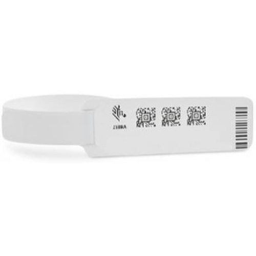 Zebra Z-Band UltraSoft White Hospital wristband