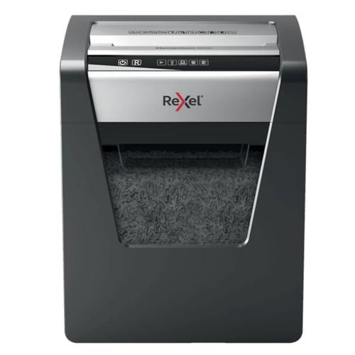 Rexel M510 paper shredder Micro-cut shredding 60 dB 22.3 cm Black, Silver