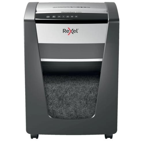 Rexel X420 paper shredder Cross shredding 60 dB 23 cm Black, Silver
