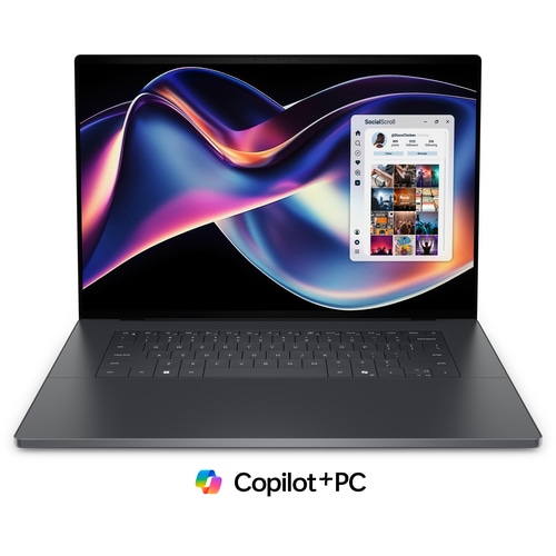 DELL XPS DA16260 Copilot+ PC Intel Core Ultra X7 358H Laptop 40.6 cm (16) Touchscreen 3.2K 32 GB LPDDR5x-SDRAM 1 TB SSD Wi-Fi 7 (802.11be) Windows 11 Pro UK English Graphite