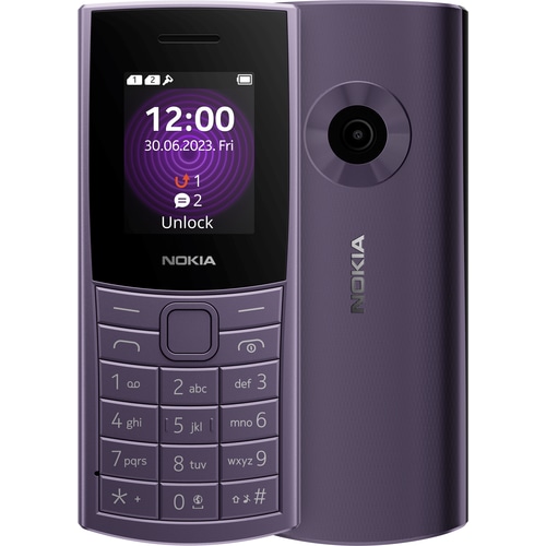 Nokia 110 4G (2023) 4.57 cm (1.8) 94.5 g Purple Feature phone
