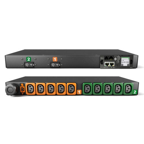 Vertiv Geist MG05M1R1-10L133-3PS6B2H10-S power distribution unit (PDU) 10 AC outlet(s) 0U Black