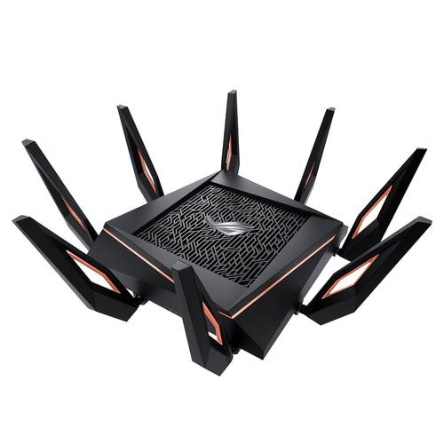 ASUS GT-AX11000 wireless router Gigabit Ethernet Tri-band (2.4 GHz / 5 GHz / 5 GHz) 4G Black