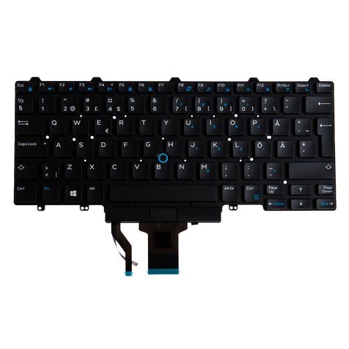 Origin Storage N/B KBD Dell XPS 13 9370 North European Nordic Backlit 83 Key SP