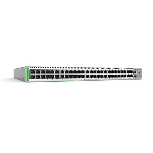 Allied Telesis AT-GS980M/52PS-50 Managed L3 Gigabit Ethernet (10/100/1000) Power over Ethernet (PoE) Grey