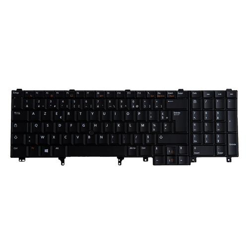 Origin Storage N/B KBD PWS 7530 French Layout 107 Key Backlit DP