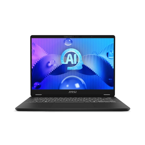 MSI Prestige 14 AI Evo Laptop 35.6 cm (14) Full HD+ Intel Core Ultra 7 155H 16 GB DDR5-SDRAM 1 TB SSD Wi-Fi 7 (802.11be) Windows 11 Pro Grey